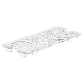 Cambro Clear 1/3 Polycarbonate Gastronorm Drain Shelf
